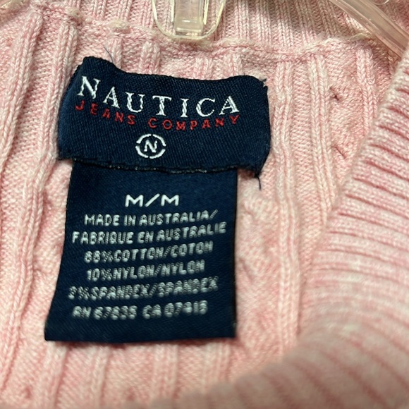 Nautical Jeans Company pink shell/cardigan, size M, excellent condition. - Picture 5 of 6